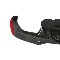 Carbon Diffuser lipmodel voor BMW 5 Serie / M5 G30, G38, F90 M-Sport