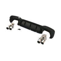 Carbon Diffuser lipmodel voor BMW 5 Serie / M5 G30, G38, F90 M-Sport