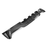 Carbon Diffuser met diepe vinnen voor BMW 4 Serie / M4 F32 M-Sport