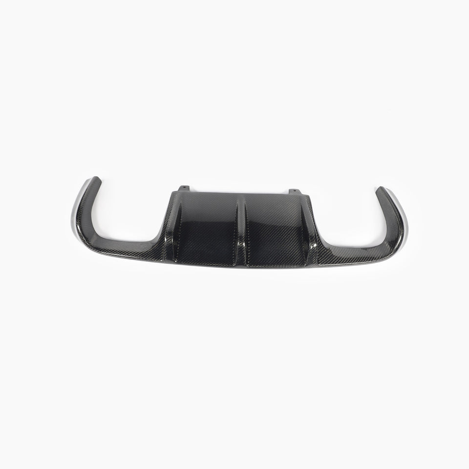 Carbon Diffuser met hoge zijkanten voor BMW 3 Serie / M3 E92