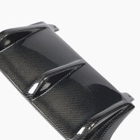 Carbon Diffuser met hoge zijkanten voor BMW 3 Serie / M3 E92