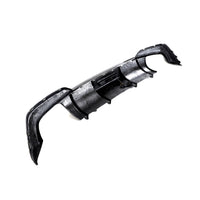 Carbon Diffuser met rode accentlijn voor BMW 3 Serie / M3 G20, G28