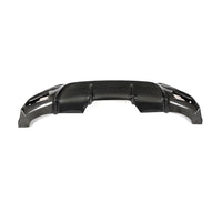 Carbon Diffuser met uitlaatuitsparingen voor BMW X6 / X6 M F16 M-Sport