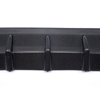 Carbon Diffuser met vinnen voor BMW 3 Serie / M3 E92 M-Sport