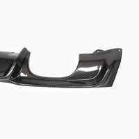 Carbon Diffuser met vinnen voor BMW 3 Serie / M3 F30 M-Sport