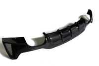 Carbon Diffuser met vinnen voor BMW 4 Serie / M4 F32 M-Sport
