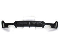 Carbon Diffuser met vinnen voor BMW 4 Serie / M4 F32 M-Sport