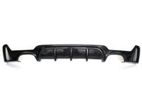 Carbon Diffuser met vinnen voor BMW 4 Serie / M4 F32 M-Sport