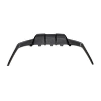 Carbon Diffuser met vinnen voor BMW 6 Serie / M6 F06, F12, F13 M-Sport
