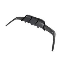 Carbon Diffuser met vinnen voor BMW 6 Serie / M6 F06, F12, F13 M-Sport