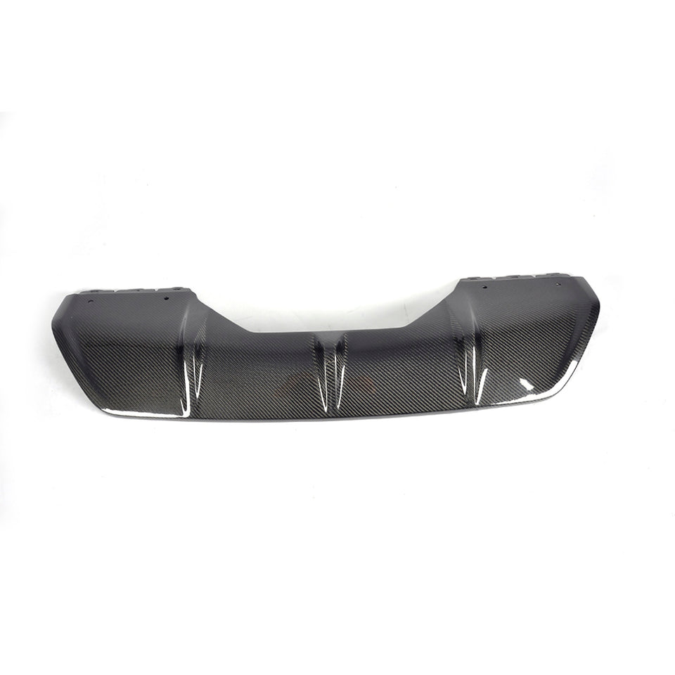 Carbon Diffuser met vinnen voor BMW X6 / X6 M F16 M-Sport