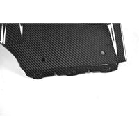 Carbon Diffuser met vinnen voor BMW X6 / X6 M F16 M-Sport
