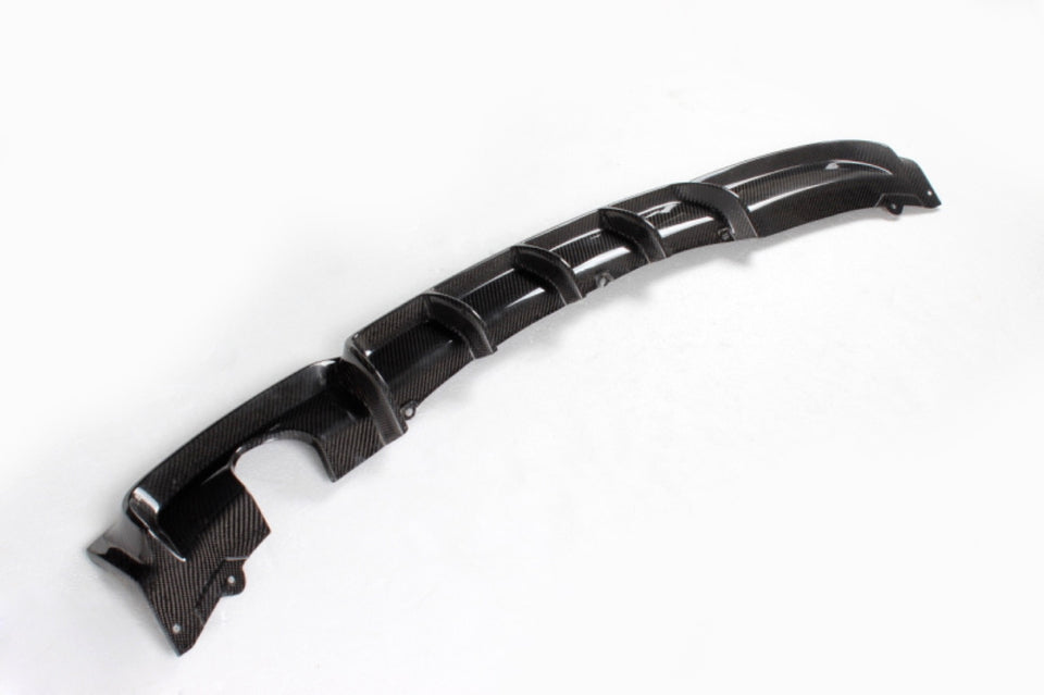Carbon Diffuser met zijdelen voor BMW 3 Serie / M3 F30 M-Sport