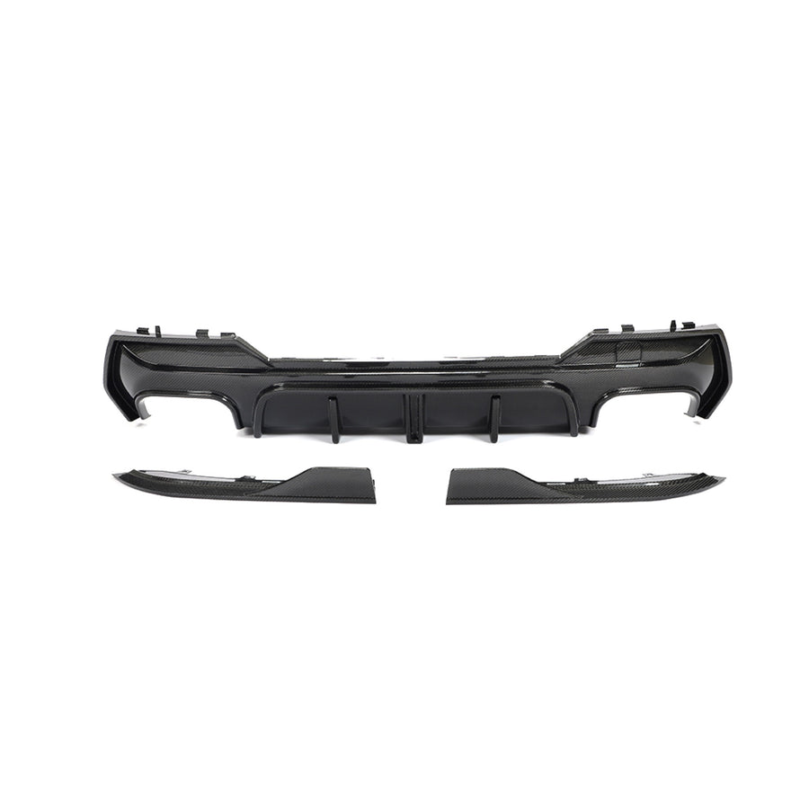 Carbon Diffuser met zijdelen voor BMW 4 Serie / M4 G22, G23 M-Sport