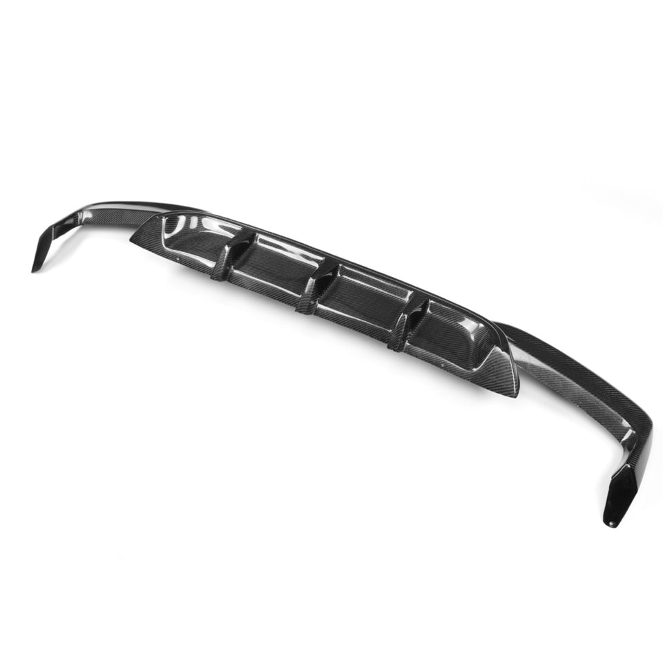 Carbon Diffuser met zijdelen voor BMW 6 Serie / M6 F06, F12, F13 M-Sport