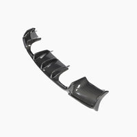 Carbon Diffuser ronde uitlaatuitsparingen voor BMW 3 Serie / M3 E92