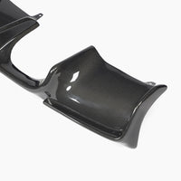 Carbon Diffuser ronde uitlaatuitsparingen voor BMW 3 Serie / M3 E92
