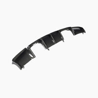 Carbon Diffuser ronde uitlaatuitsparingen voor BMW 3 Serie / M3 E92