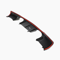 Carbon Diffuser ronde uitlaatuitsparingen voor BMW 3 Serie / M3 E92