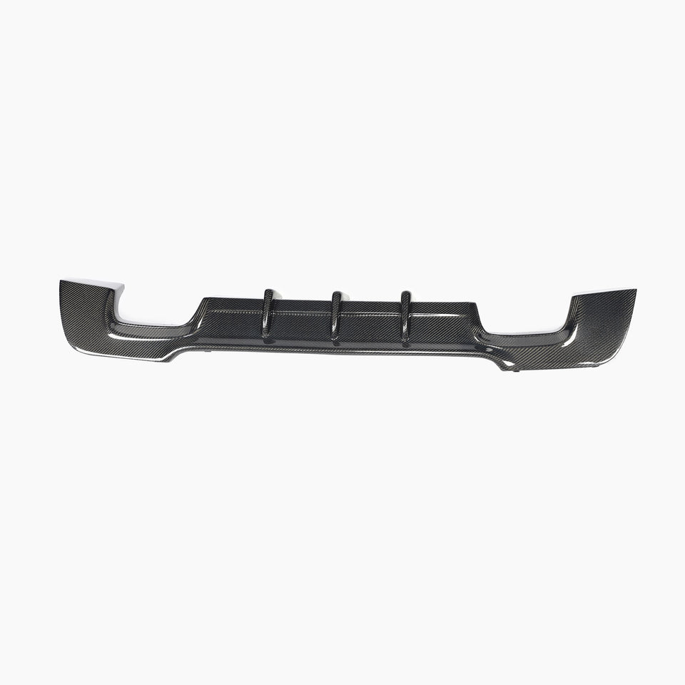 Carbon Diffuser vlak model voor BMW 3 Serie / M3 E92 M-Sport