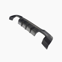 Carbon Diffuser vlak model voor BMW 3 Serie / M3 E92 M-Sport