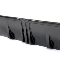 Carbon Diffuser vlak model voor BMW 3 Serie / M3 G20, G28 M-Sport LCI