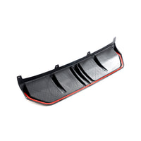 Carbon Diffuser vlak model voor BMW 3 Serie / M3 G20, G28 M-Sport LCI
