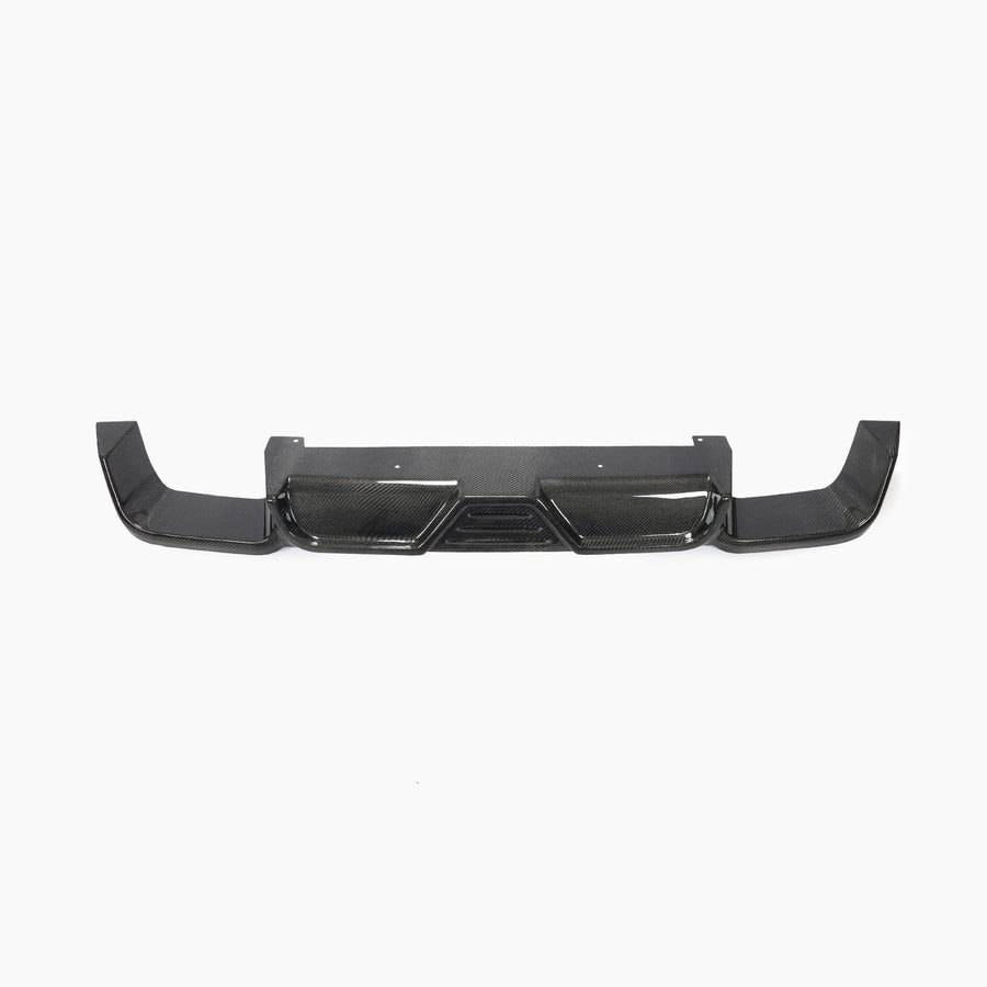 Carbon Diffuser vlak model voor BMW X3 / X4 F97
