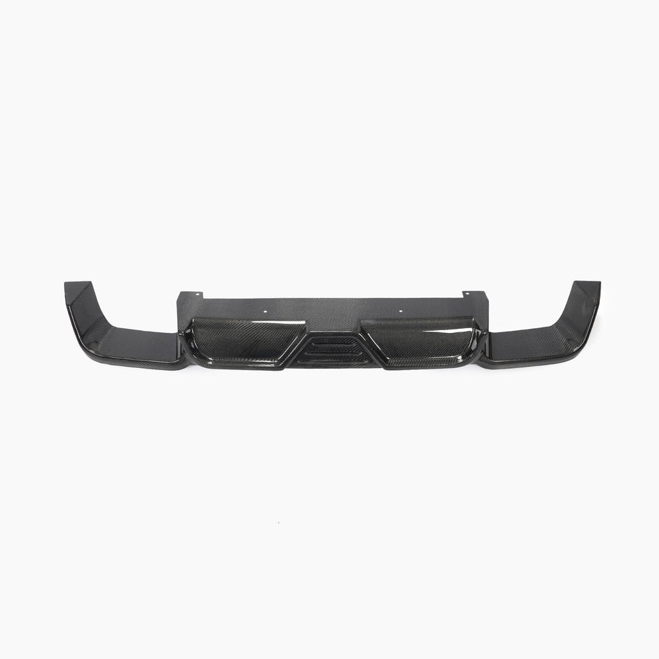 Carbon Diffuser vlak model voor BMW X3 / X4 F97