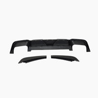 Carbon Diffuser vlak model voor BMW X3 / X4 F97