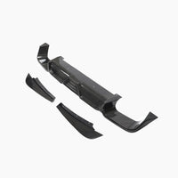 Carbon Diffuser vlak model voor BMW X3 / X4 F97