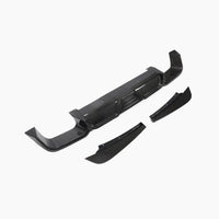 Carbon Diffuser vlak model voor BMW X3 / X4 F97