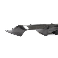 Carbon Diffuser breed met uitsparingen voor Audi A3 / S3 Sedan 8V
