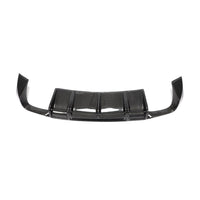 Carbon Diffuser breed met uitsparingen voor Audi A3 / S3 Sedan 8V