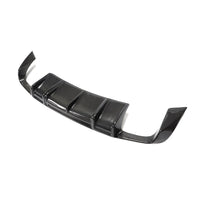 Carbon Diffuser breed met uitsparingen voor Audi A3 / S3 Sedan 8V