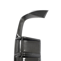 Carbon Diffuser breed met uitsparingen voor Audi A3 / S3 Sedan 8V