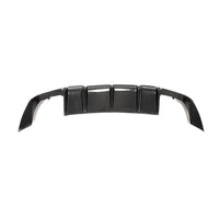 Carbon Diffuser breed met uitsparingen voor Audi A3 / S3 Sedan 8V