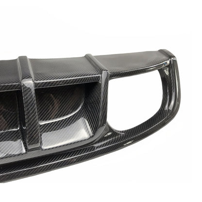 Carbon Diffuser voor Audi A4 / S4 Sedan B9