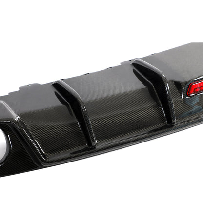 Carbon Diffuser voor Audi Q8 S-line 4M