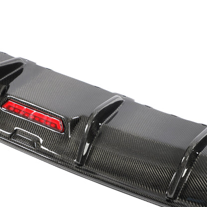 Carbon Diffuser voor Audi Q8 S-line 4M