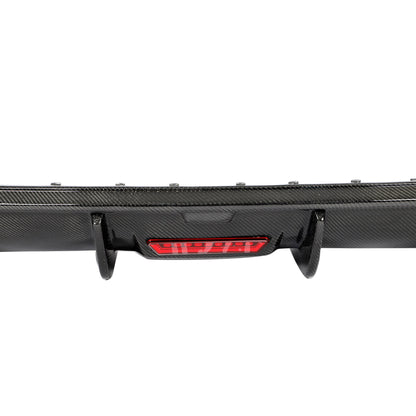 Carbon Diffuser voor Audi Q8 S-line 4M
