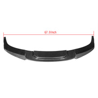 Carbon Front Splitter Coupé met opstaande hoeken voor BMW 6 Serie / M6 F06, F12, F13 M-Sport