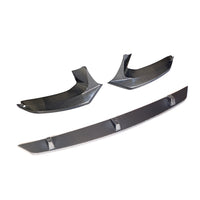 Carbon Front Splitter hoekdelen 4-delig voor BMW 5 Serie / M5 G30, G38 M-Sport
