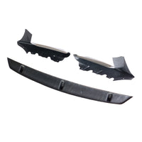 Carbon Front Splitter hoekdelen 4-delig voor BMW 5 Serie / M5 G30, G38 M-Sport