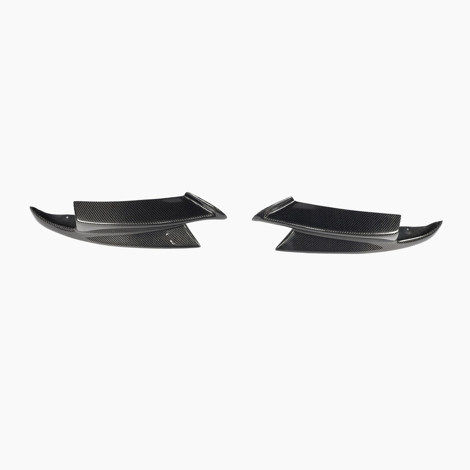 Carbon Front Splitter hoekdelen voor BMW 3 Serie / M3 E90, E92