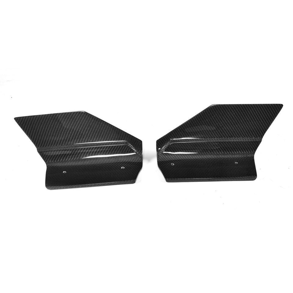 Carbon Front Splitter hoekdelen voor BMW X6 / X6 M F16 M-Sport