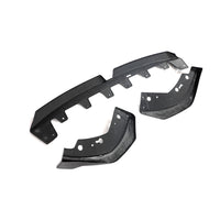 Carbon Front Splitter lipmodel 3-delig voor BMW 3 Serie / M3 G20 LCI