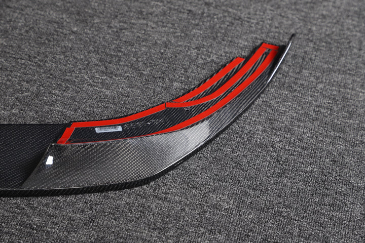 Carbon Front Splitter lipmodel glans hoekdelen voor BMW 3 Serie / M3 G20, G28 M-Sport