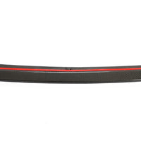 Carbon Front Splitter lipmodel glans met rode accentlijn voor BMW 3 Serie / M3 G20, G28 M-Sport