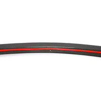 Carbon Front Splitter lipmodel glans met rode accentlijn voor BMW 3 Serie / M3 G20, G28 M-Sport